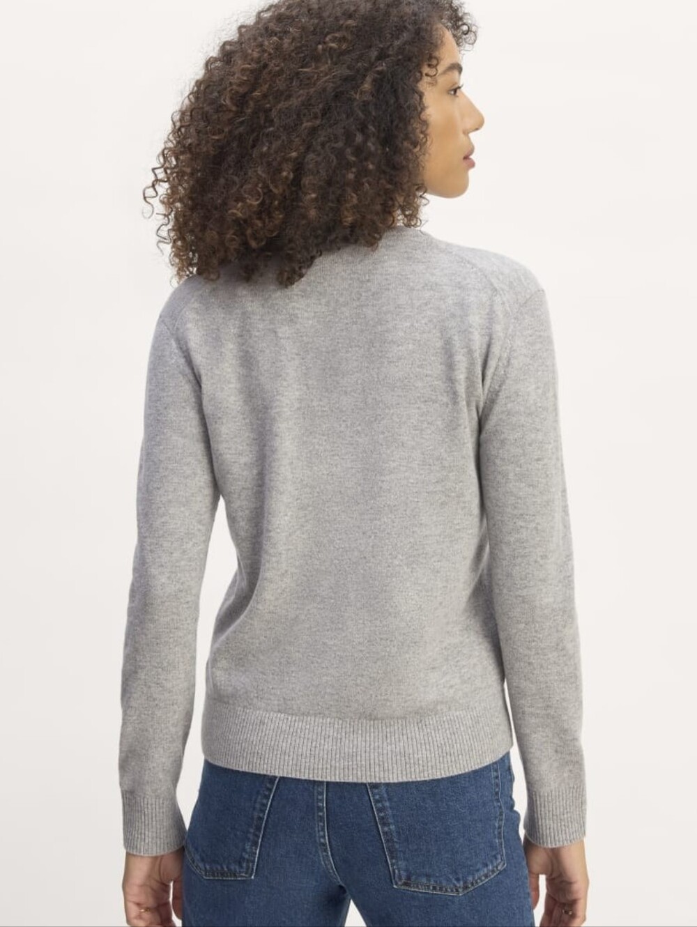 Everlane Classic Crew Cashmere Size Meduim - Picture 3 of 11